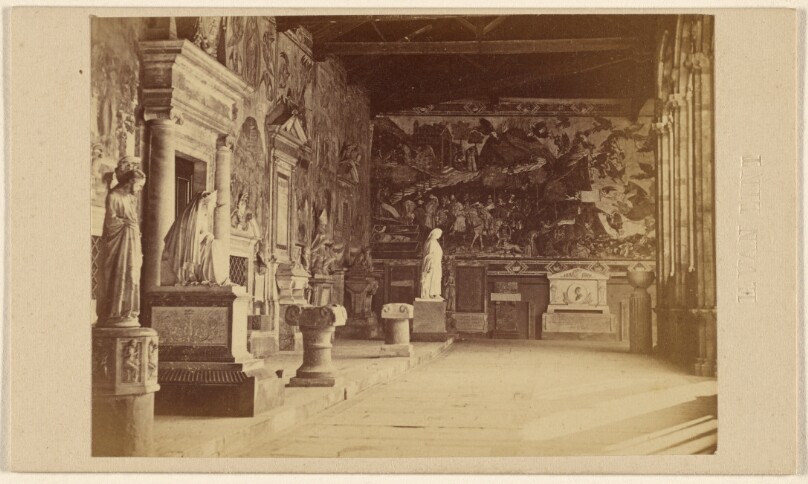 Interior of the Campo Santo, Pisa