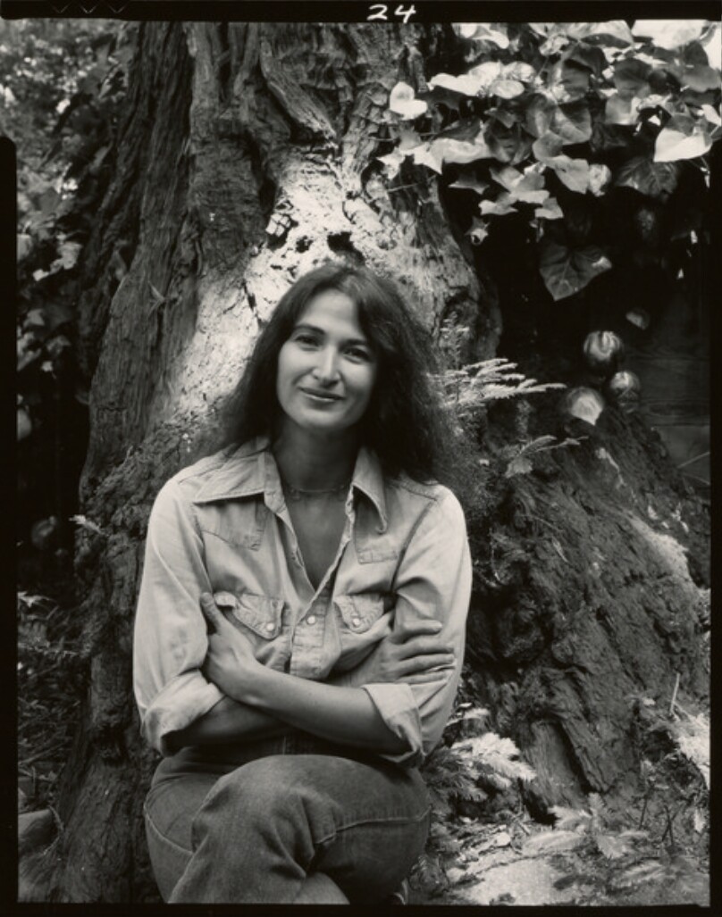 Portrait of Judy Dater, pose 1