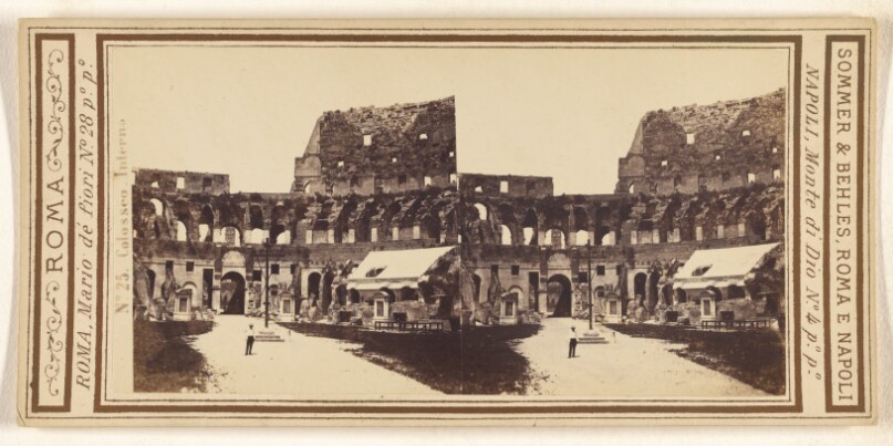 Colosseo. Interna.