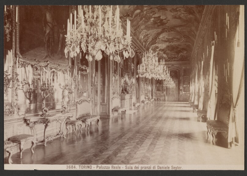 Torino - Palazzo Reale - Sala da pranzo di Daniele Seiter