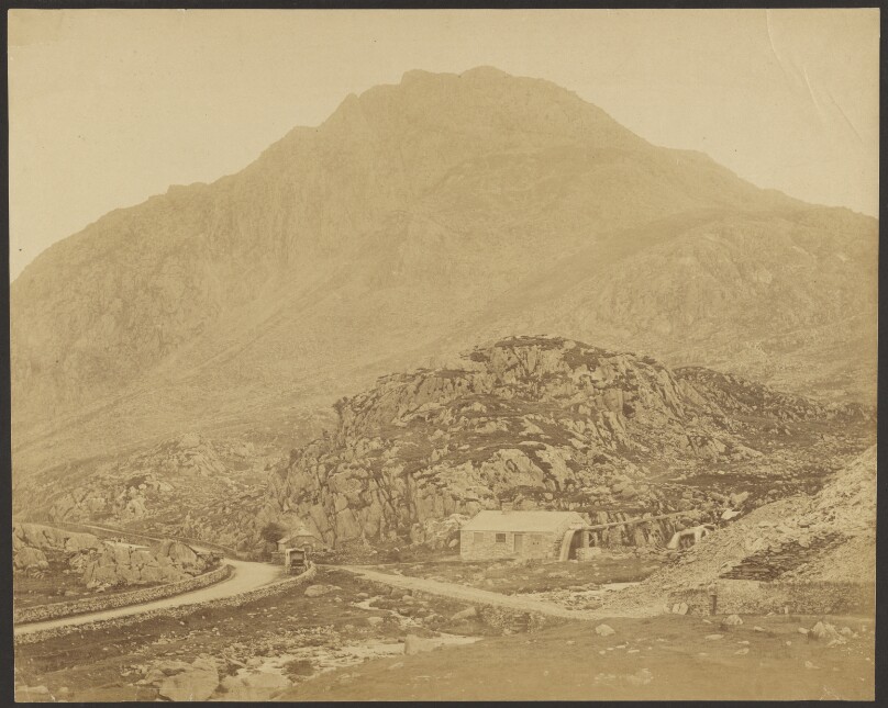 Mount Tryfan from Llyn Ogwen