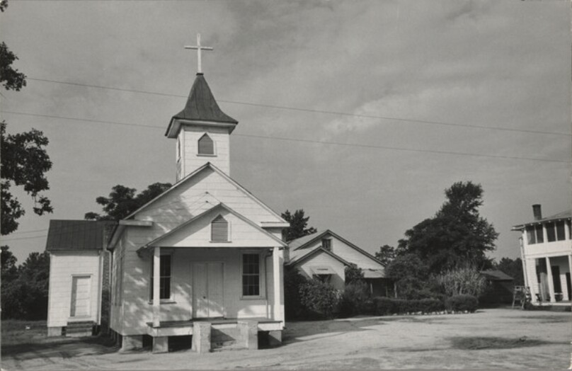 Frame church in rural South Carolina
