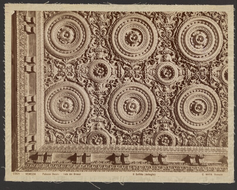 Ducal Palace - Hall of Bronzes - ceiling detail