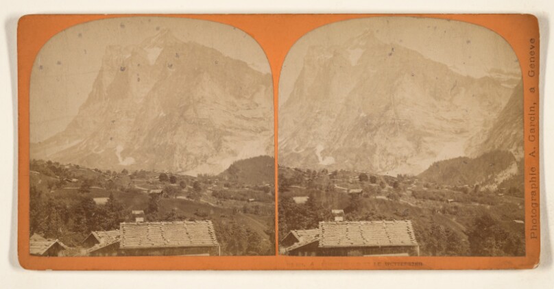 Grindelwald et le Wetterhorn