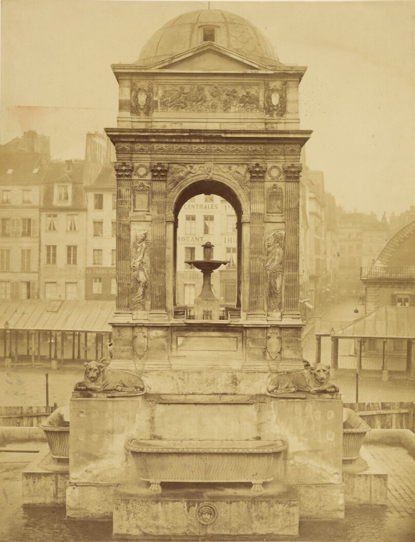 [La Façade est de la Fontaine des Innocents] / [Fontaine des Innocents, Paris]