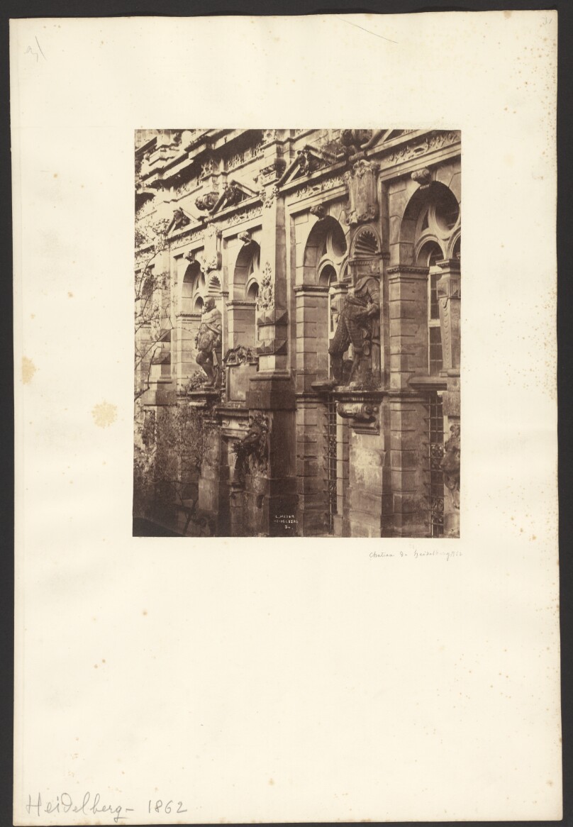 [Exterior view of Heidelberg Castle]