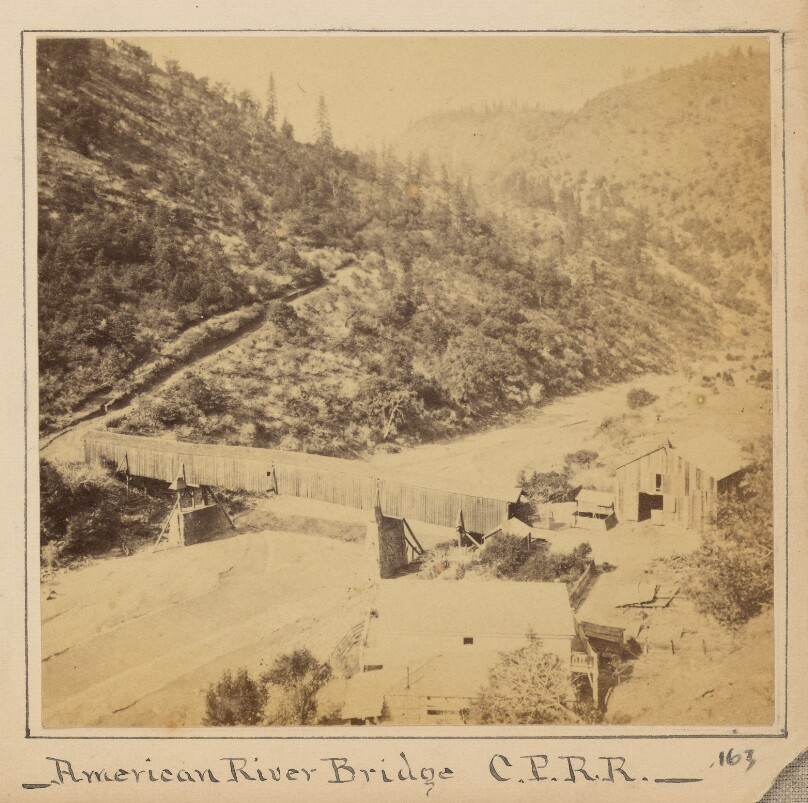 American River Bridge, C.P.R.R.