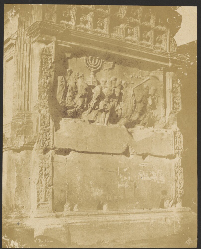 [Interior of the Arch of Titus - Rome]