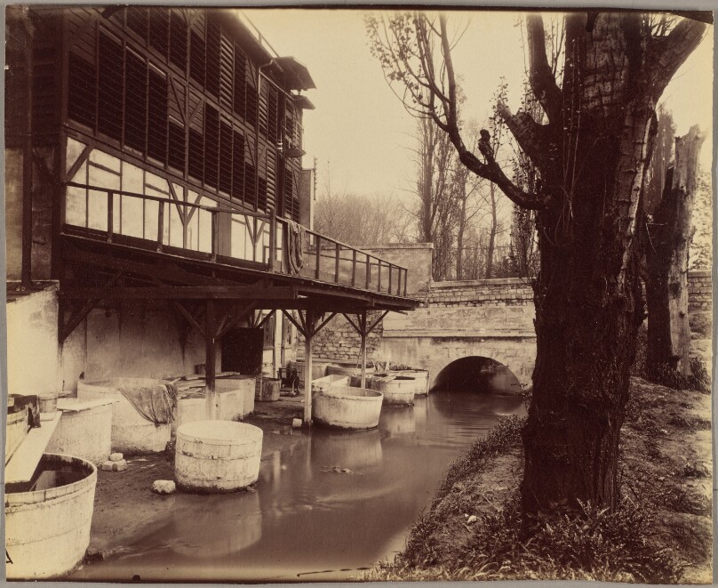 Porte d'Italie, La Bièvre à la sortie de Paris