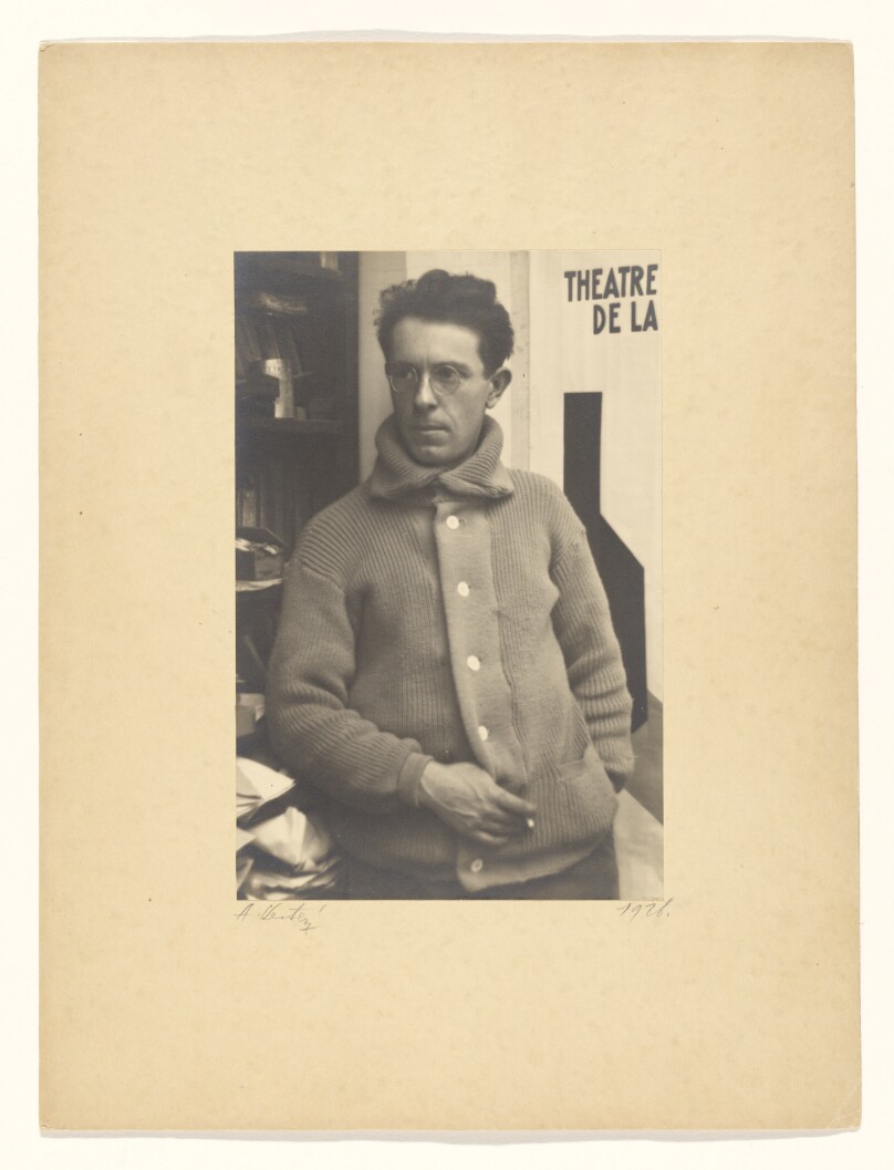 [Jozsef Csaky in his Studio]
