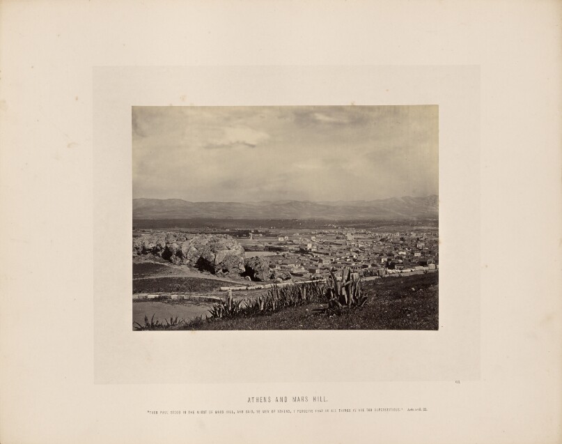Athens and Mars Hill