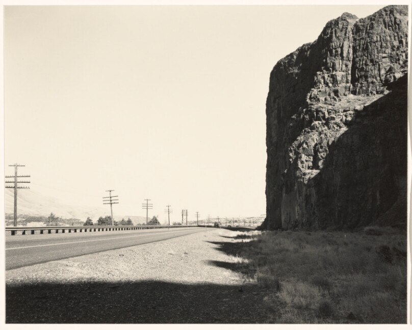 Cape Horn near Celilo, Interstate 84, after Carleton Watkins