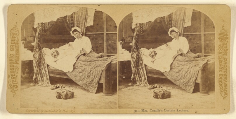 Mrs. Caudle's Curtain Lecture.