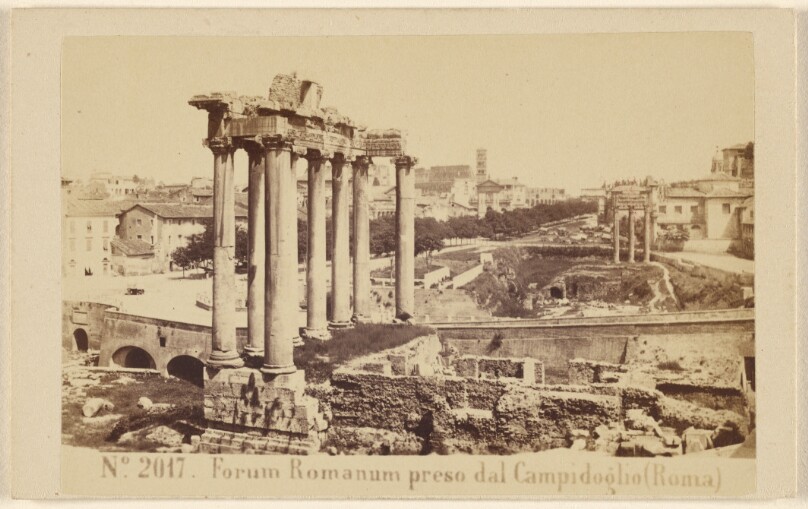 Forum Romanum preso dal Campidoglio (Roma)