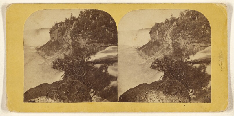 [Bluffs of Goat Island, Niagara Falls]