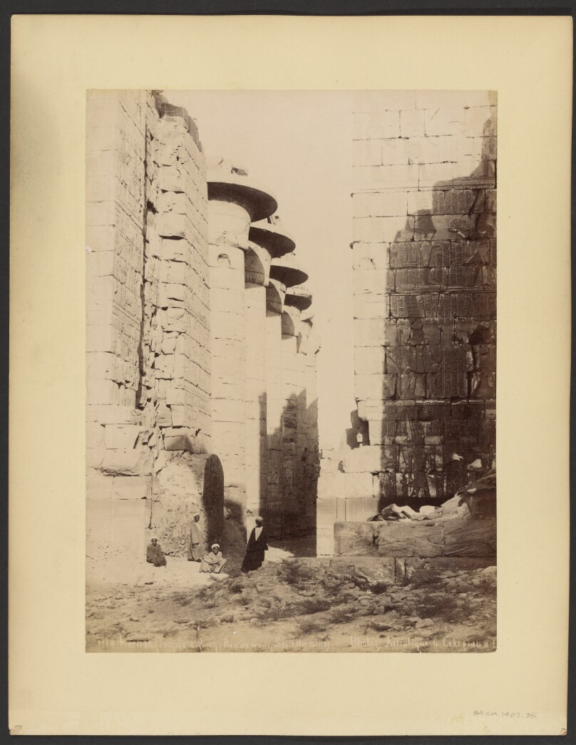 Karnak, Temple d'Amon, Premiere court, Salle Hypostyle