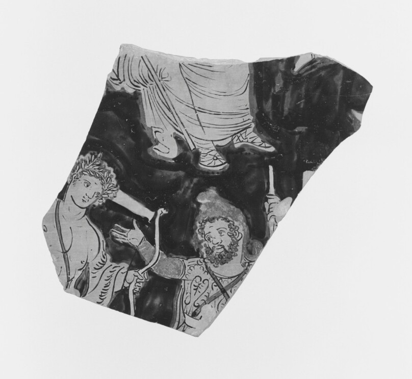 Apulian Red-Figure Calyx Krater Fragment
