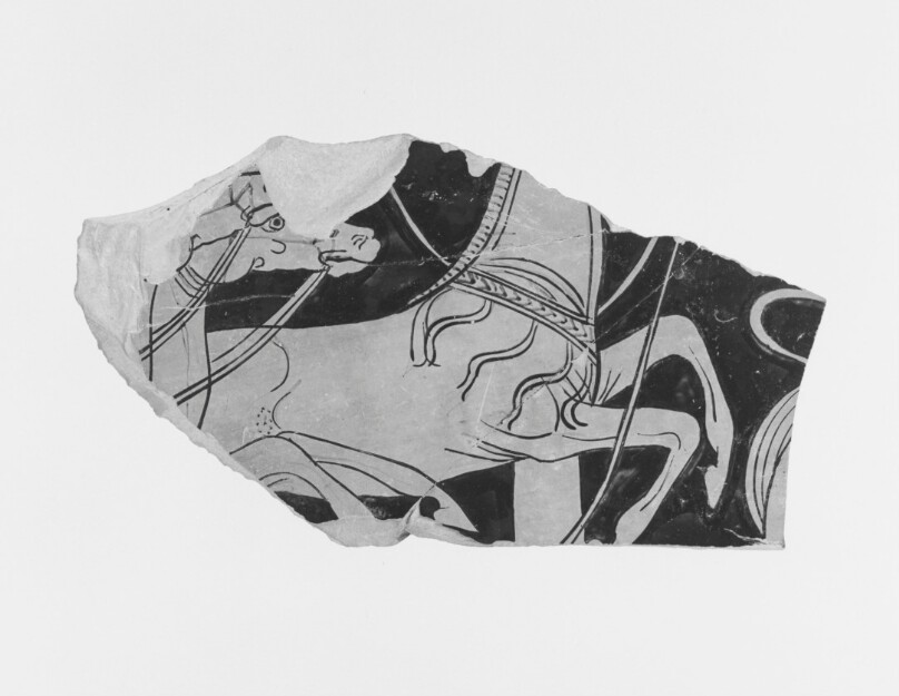 Apulian Red-Figure Calyx Krater Fragment