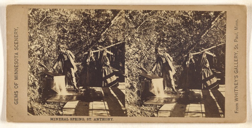 Mineral Springs, St. Anthony. [Minnesota]