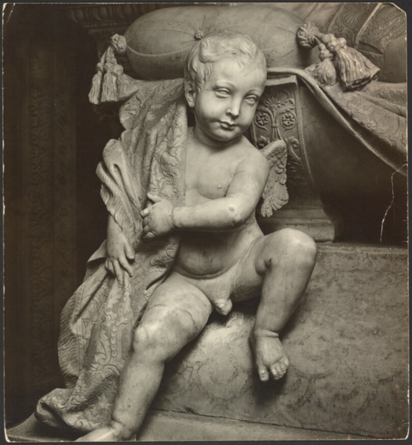 Putto, by an assistant of Antonio Rossellion (Bernardo?)