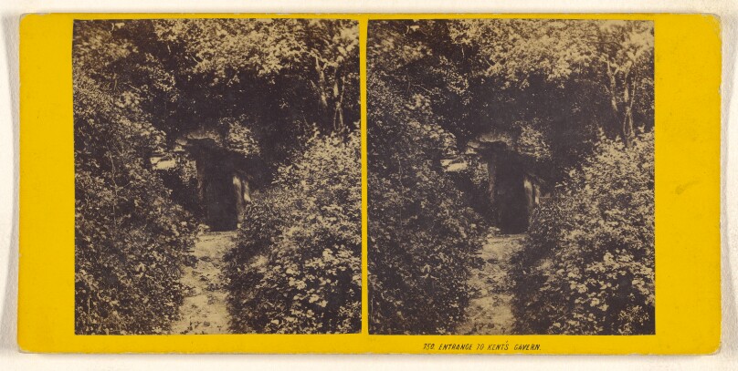 Entrance to Kent's Cavern.