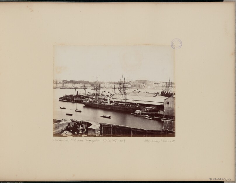 Australian Steam Navigation Co's Wharf