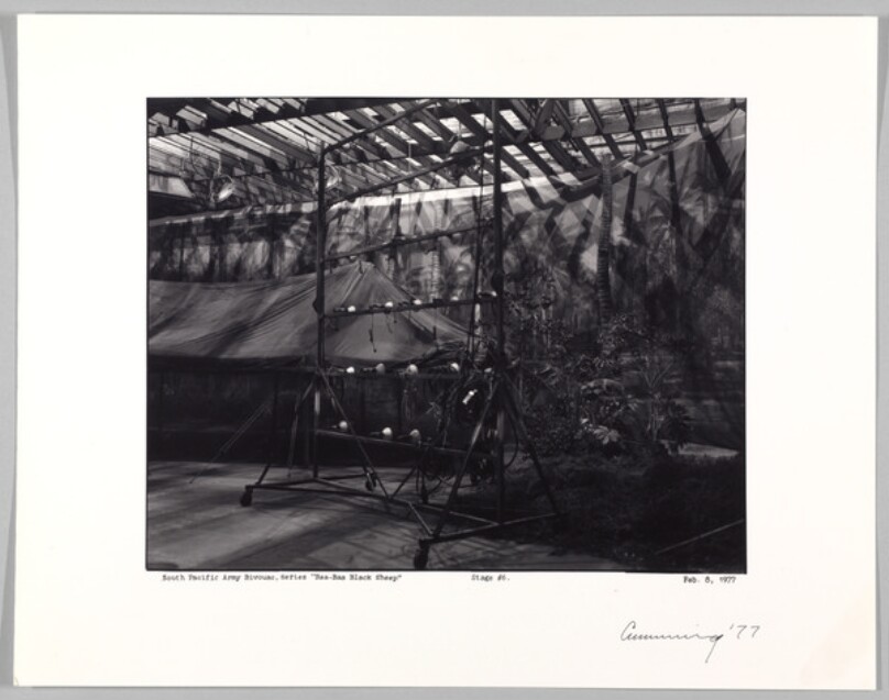 South Pacific Army Bivouac, Series "Baa-Baa Black Sheep," Stage #6