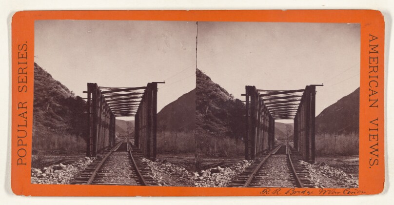R.R. Bridge - Weber Canon. [Pacific R.R.]