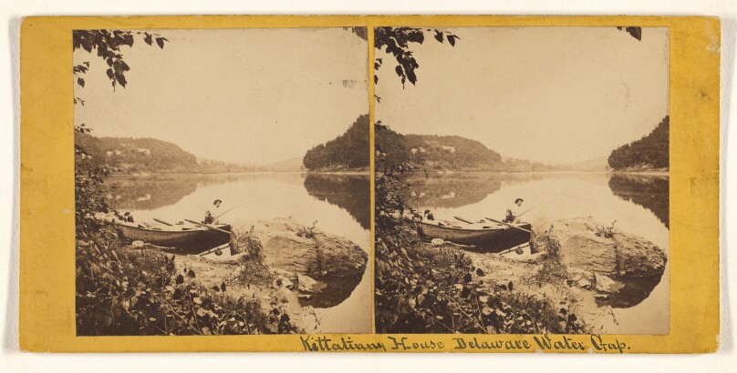Kittatinny House, from the Bed of the River.