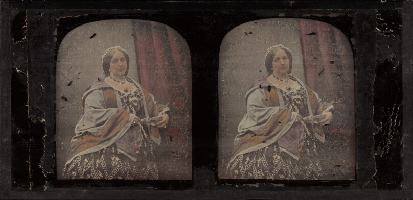 [Portrait of a Well-to-do, Well-dressed Woman]