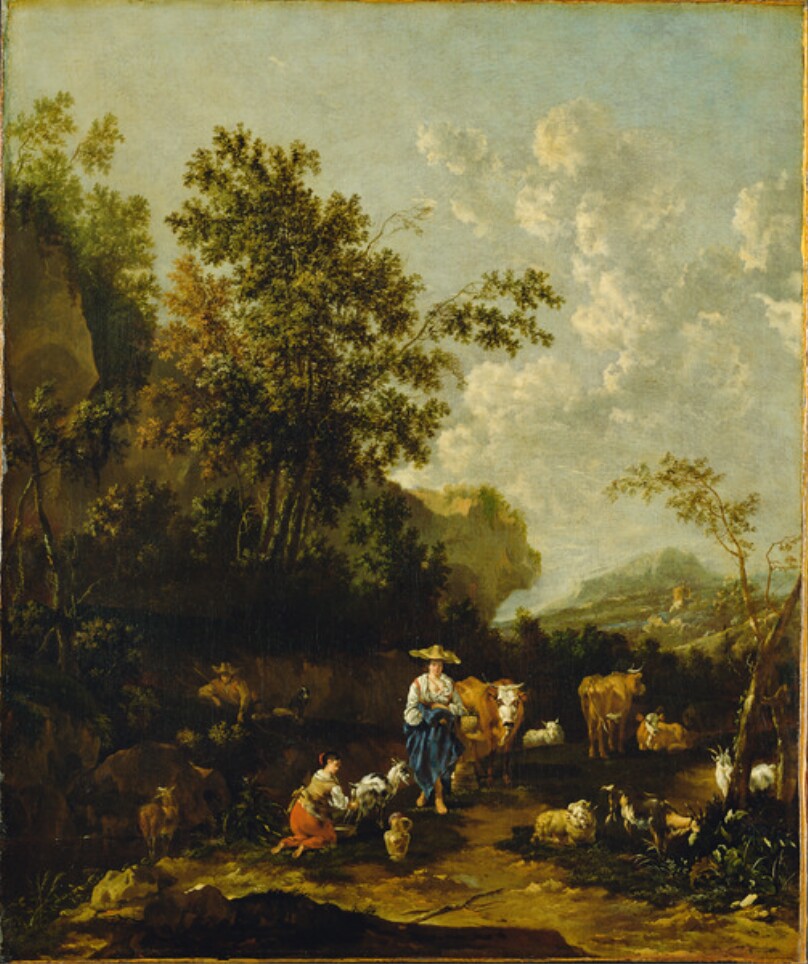 Landscape with Peasants