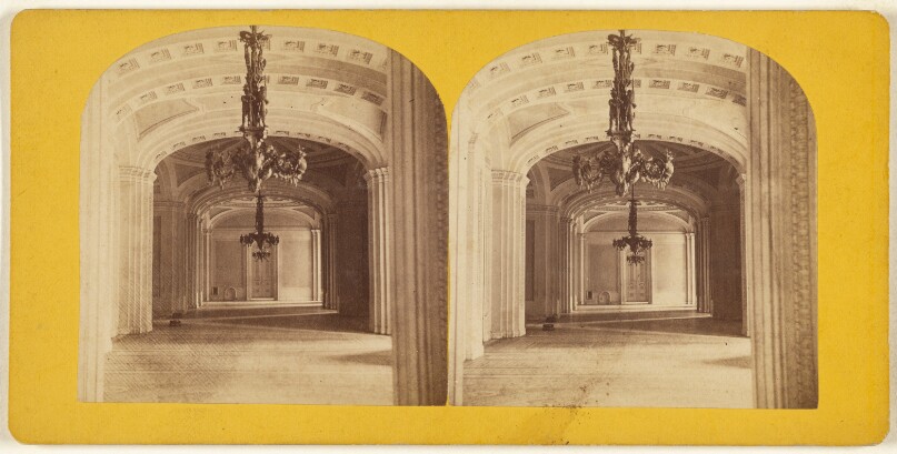 The Corridor to the Senate Chamber in the U.S. Capitol.