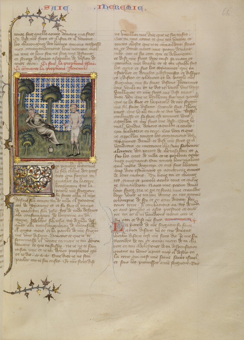 Jeremiah's Vision of a Young Man