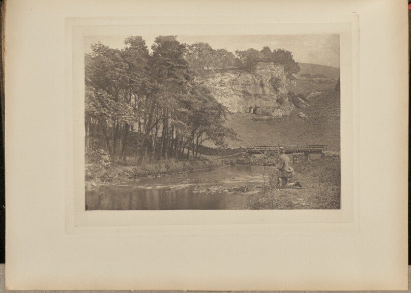 Wolfscote Bridge and Franklyn Rock, Beresford Dale