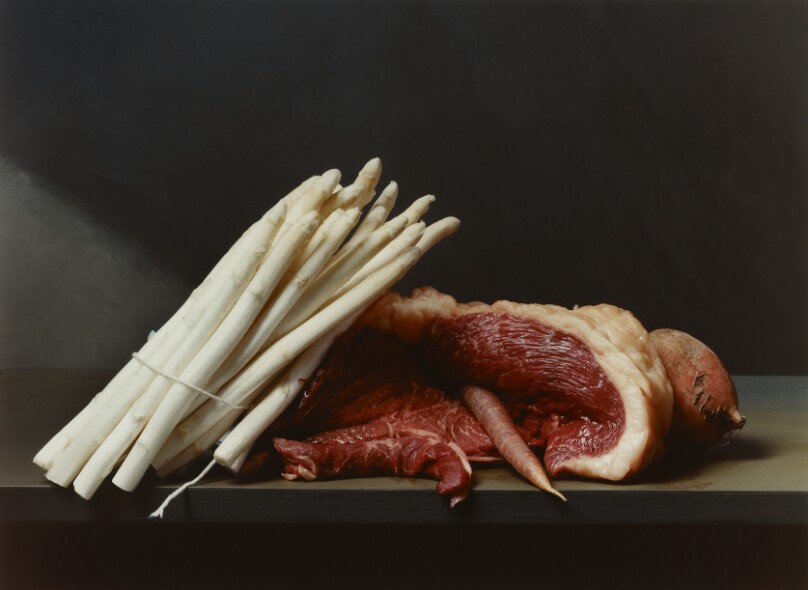 [Early American - Still Life with Steak]