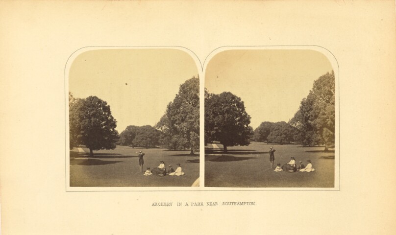 Archery in a Park near Southampton
