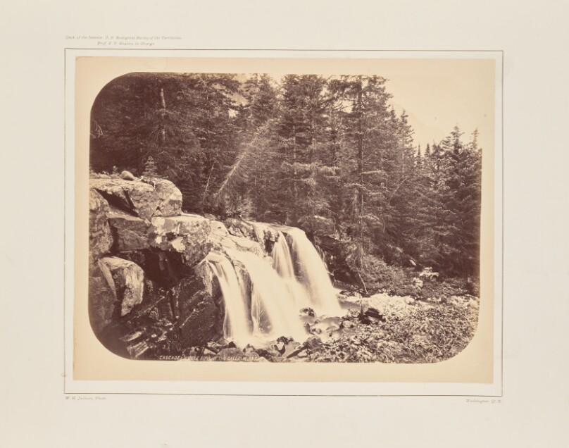 Cascade from Mount Blackmore