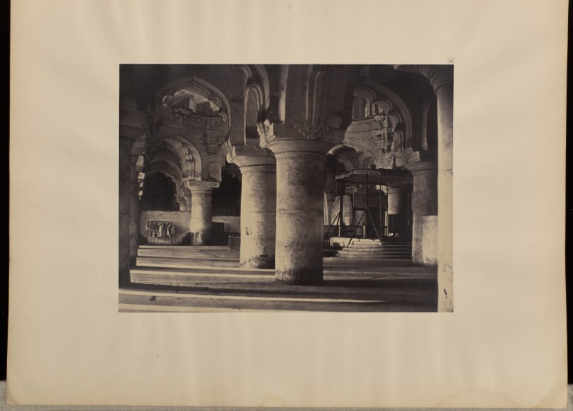 Madura. [Trimul Naik's] Palace Sessions Court from North Side.