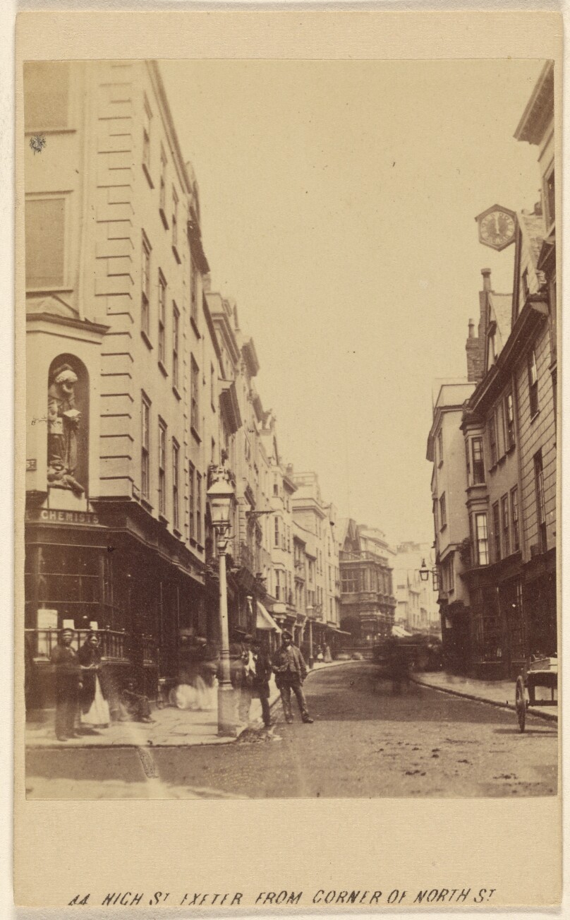 High St. Exeter from Corner of North St.