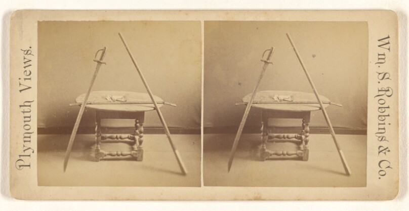 Sword of Myles Standish, and the Gun-Barrel with which King Philip was killed.