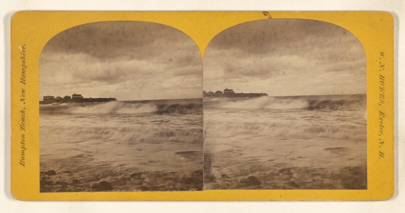 [View at Hampton Beach, New Hampshire]