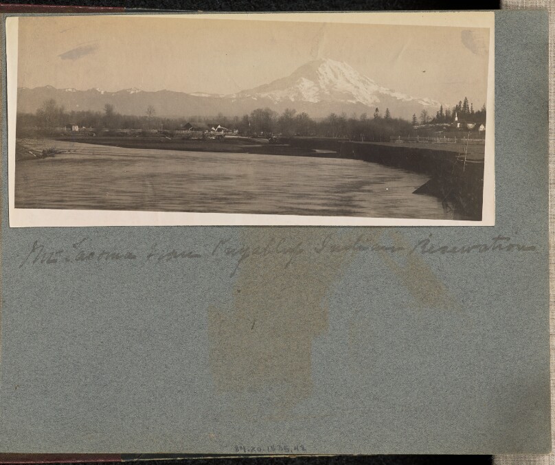 Mount Tacoma from Puyallup Indian Reservation