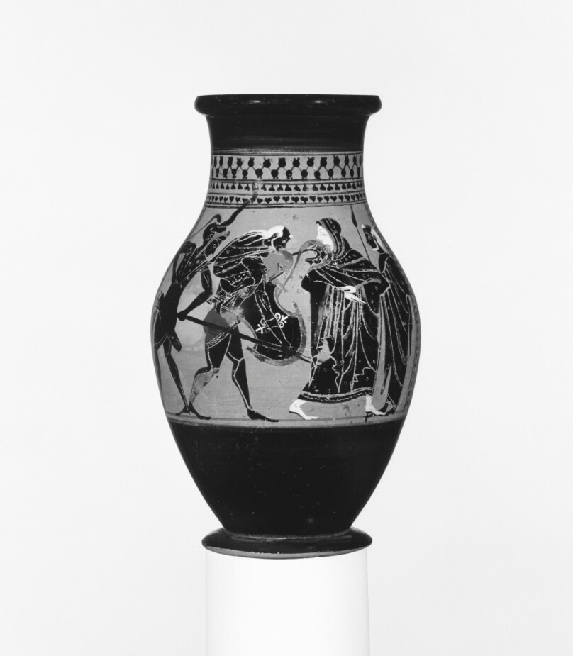 Attic Black-Figure Olpe