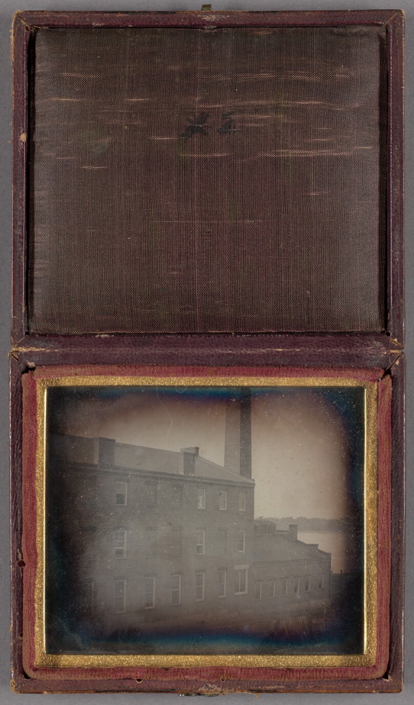 [Three-storey Building with Large Chimney]