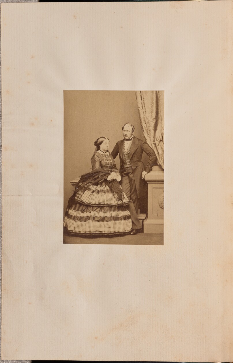 [Portrait of Queen Victoria and Prince Albert]