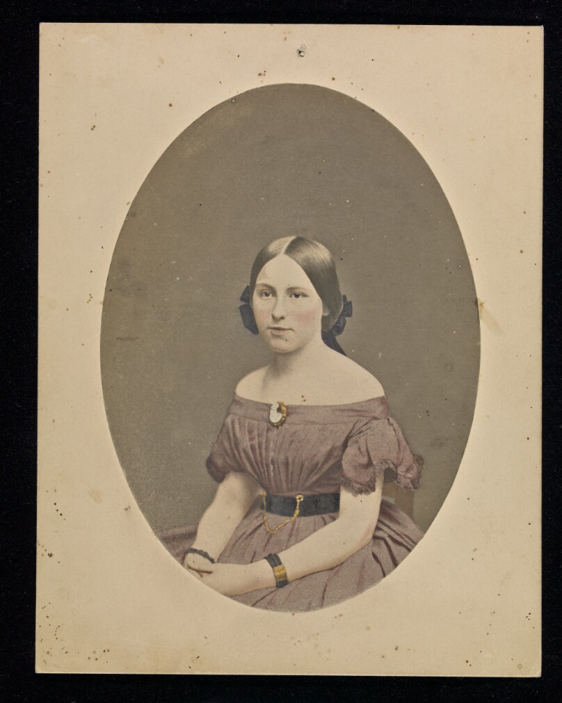 [Portrait of a young woman]