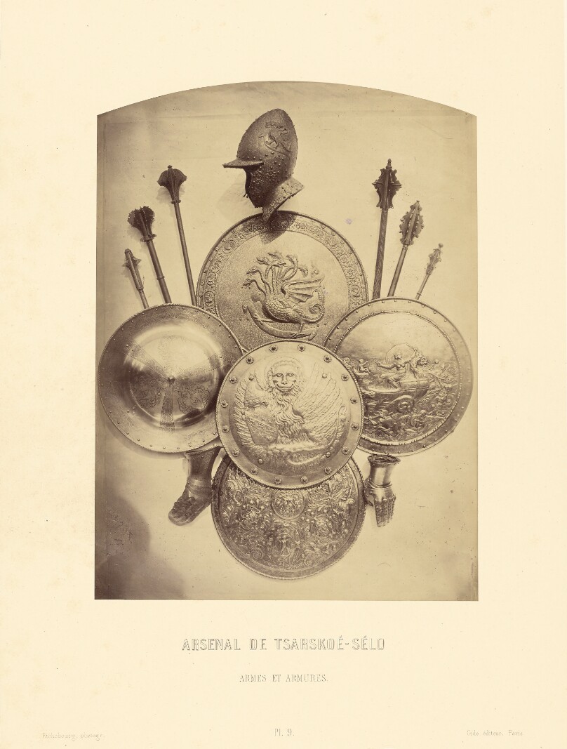 Arsenal de Tsarskoe-Selo, Armes et Armures