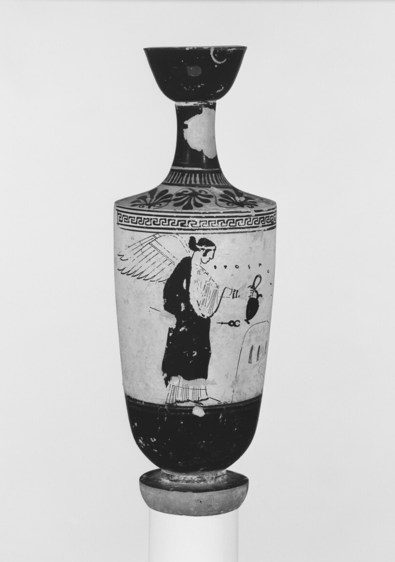 Attic White-Ground Lekythos