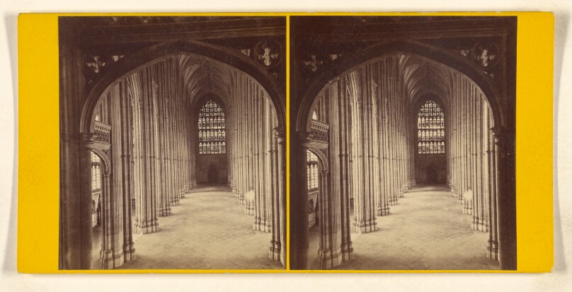Canterbury Cathedral, The Nave, - looking West.