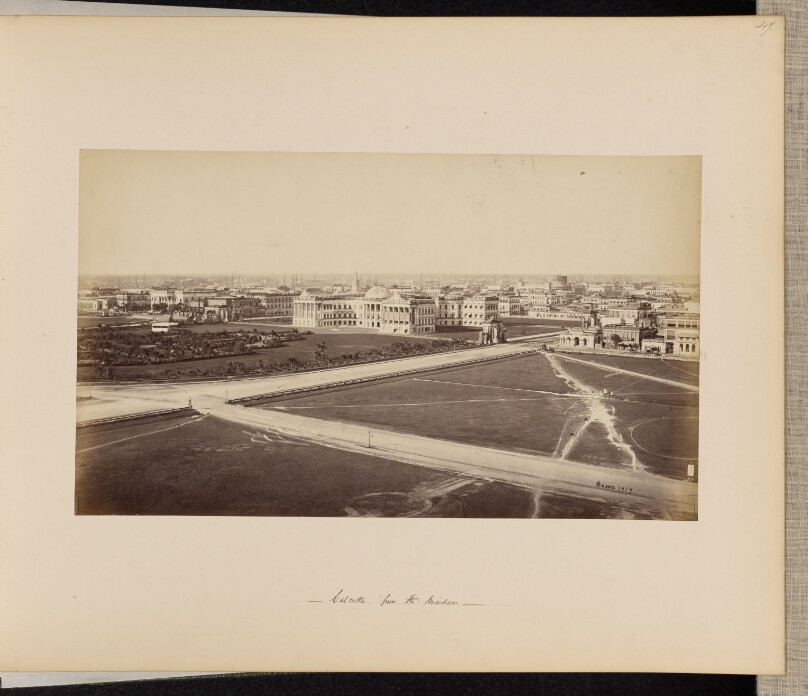 Panoramic View of Calcutta, from the Ochterlony Monument. P. III.
